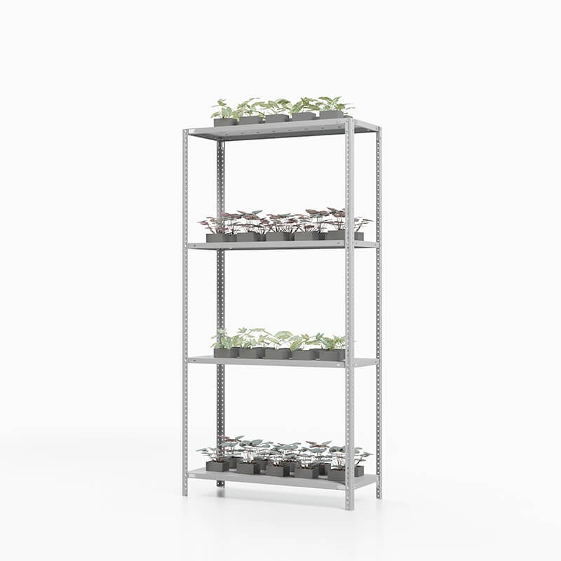 Стеллаж ТС Лайт 1000х1000х300, 4 полки перф.