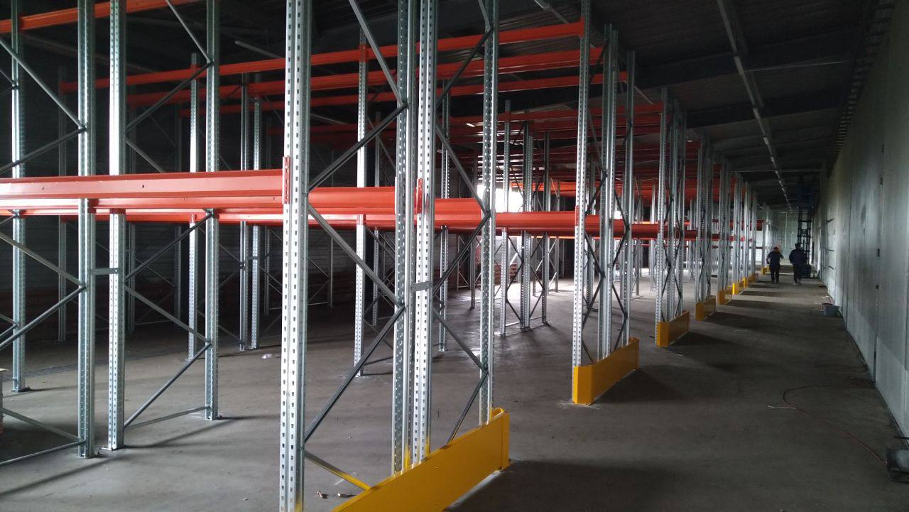 Монтаж паллетных стеллажей