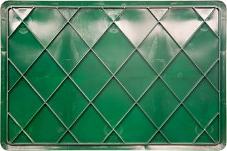 Ящик 600х400х140 мм дно сплош.стенки перф.с ручками