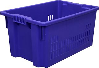 Ящик 600х400х300 дно сплошное, стенки перфорированные