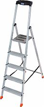 Стремянка с большой полкой, 5 ступени SAFETY