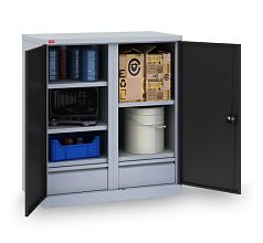 Инструментальный шкаф ИП-2-0.5/2 (Графит)