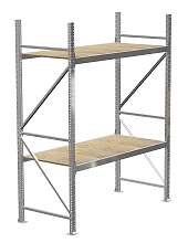 Стеллаж Longspan 3 2000х900х400, 2 яруса, ДСП