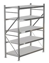 Стеллаж MS Pro 3000х1200х600, 5 ярусов, оц.