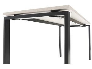 Стол NT 120X70 темный орех/антрацит