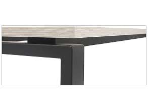 Стол NT 160X70 темный орех/серый