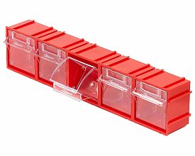 Короб откидной F-70-1-К5, 355х51х75мм, комплект 5 штук