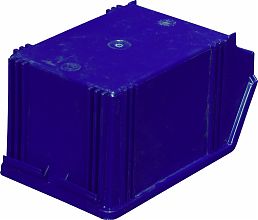 Пластиковый ящик 250х148х130 мм 7967 (синий)