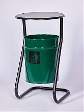 Урна уличная с крышкой