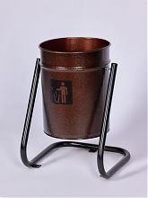 Урна для мусора уличная, с креплением в асфальт