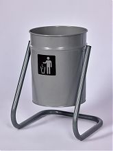 Урна для мусора уличная, с креплением в асфальт