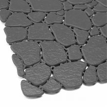 Грязезащитное напольное покрытие OPTIMA DUOS (черный, 16мм.)