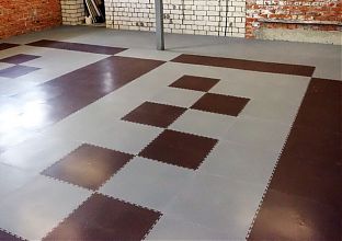 Универсальное напольное покрытие FACTOR (черный, 6мм)