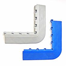 Модульное спортивное покрытие Клевер-Спорт (черный)