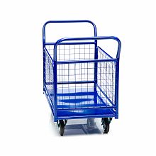 Тележка платформенная КПО-300С-125-К , с бортами, 600х1000мм