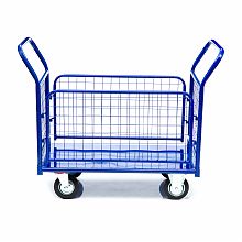 Тележка платформенная КПО-300С-200-К , с бортами, 600х1000мм