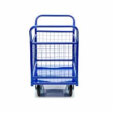 Тележка платформенная КПО-500С-200-И , с бортами, 600х1150мм