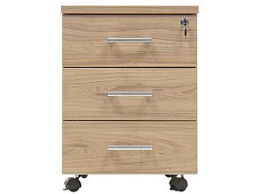 Тумба офисная NPW-406 L3 вяз натуральный/бежевый