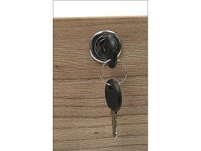 Тумба офисная NPW-406 L3 вяз натуральный/бежевый