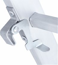 Лестница алюминиевая двухсекционная многофункциональная NV2220.20