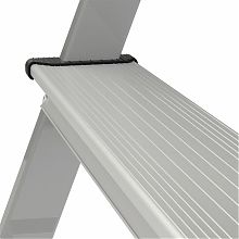 Стремянка стальная с алюминиевыми ступенями и органайзером NV1135.5