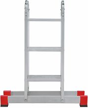 Лестница-трансформер алюминиевая, ширина 400 мм NV 1323.5
