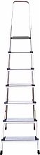 Стремянка алюминиевая со ступенями 130 мм NV2117.4