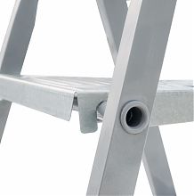 Стремянка стальная с алюминиевыми ступенями NV1130.8