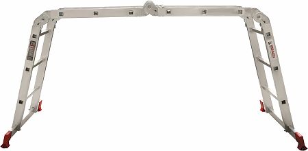 Лестница-трансформер алюминиевая, ширина 400 мм NV2322.4
