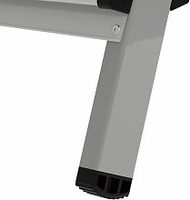 Стремянка стальная с алюминиевыми ступенями и органайзером NV1135.5