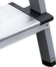 Стремянка стальная с алюминиевыми ступенями 130 мм NV1137.7