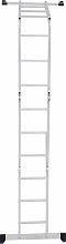 Лестница-трансформер алюминиевая, ширина 340 мм NV1320.4