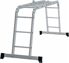 Лестница-трансформер алюминиевая, ширина 340 мм NV1320.4