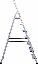 Стремянка алюминиевая со ступенями 130 мм NV2117.4