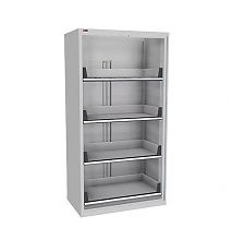 Шкаф инструментальный ВС-055-03 с дверьми окнами