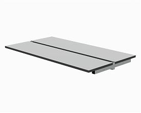 Полка для оборудования 2х(1200х400 мм)для 41.О ESD (RAL7035)