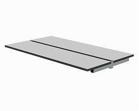 Полка для оборудования 2х(1200х400 мм)для 41.О ESD (RAL7035)