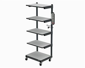 Подкатная стойка 1600х600x500 мм (RAL7012)