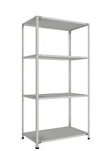 Стеллаж СТ-011 полочный 2000x1000x600 4 яруса, нагрузка на полку 100
