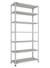 Стеллаж СТ-011 полочный 2200x1000x400 7 ярусов, нагрузка на полку 100