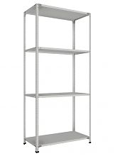 Стеллаж СТ-011 полочный 2200x1000x500 4 яруса, нагрузка на полку 150