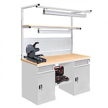 Верстак слесарный ВС-1800Т2Т2