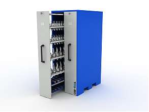 Шкаф для оснастки драйверный CAB-TOOL 2000x780 M/2L №1